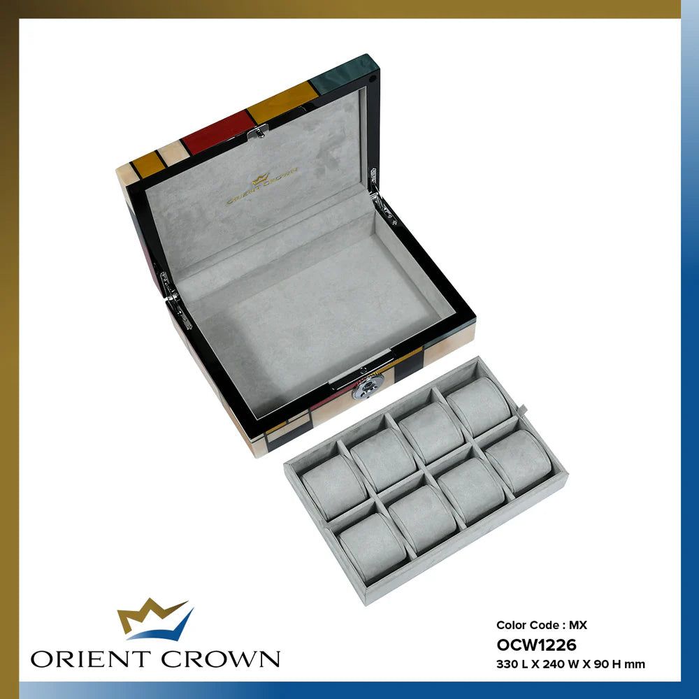 8 Piece Watch Box, MX