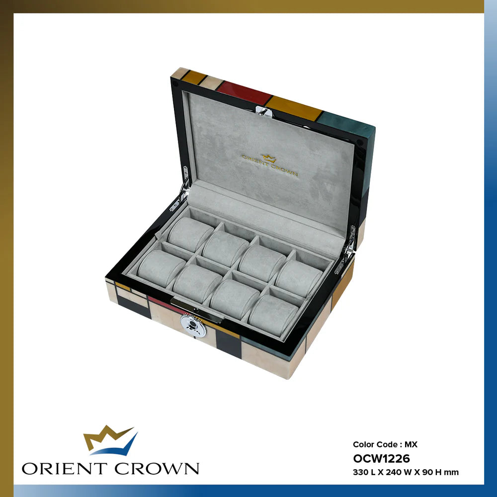 8 Piece Watch Box, MX