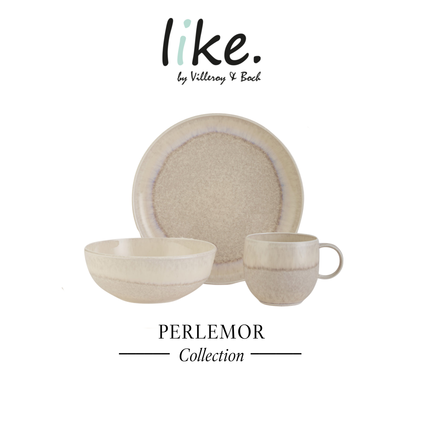 Perlemor Sand Collection, Set for 4