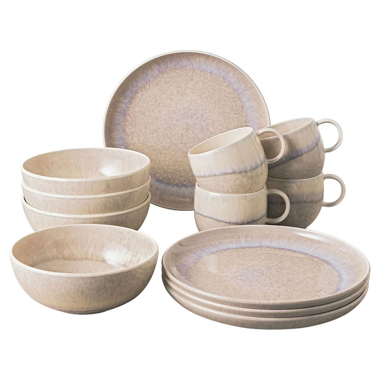 Perlemor Sand Dinnerware Set