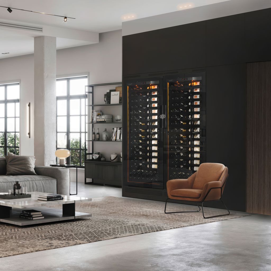 V-Revel-L/ Full Glass Door, Side by Side