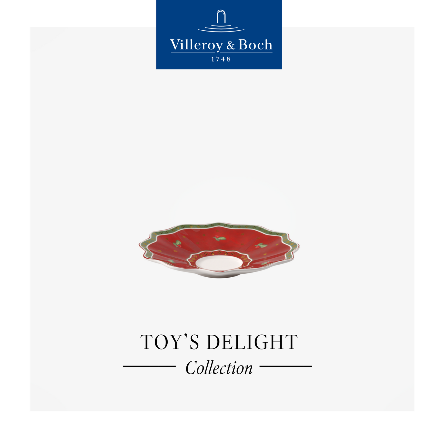 Toy's Delight Saucer Coffee/ Tea
