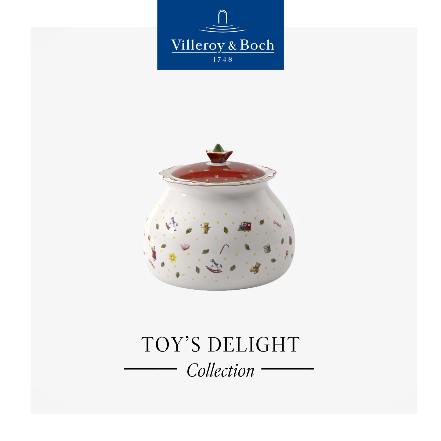 Toy's Delight Footed Jar large