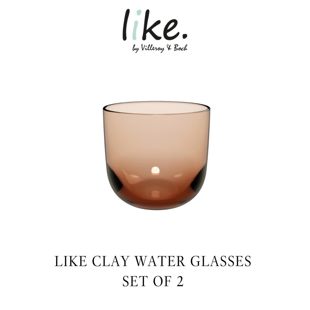 Like Clay Water glasses Set of 2