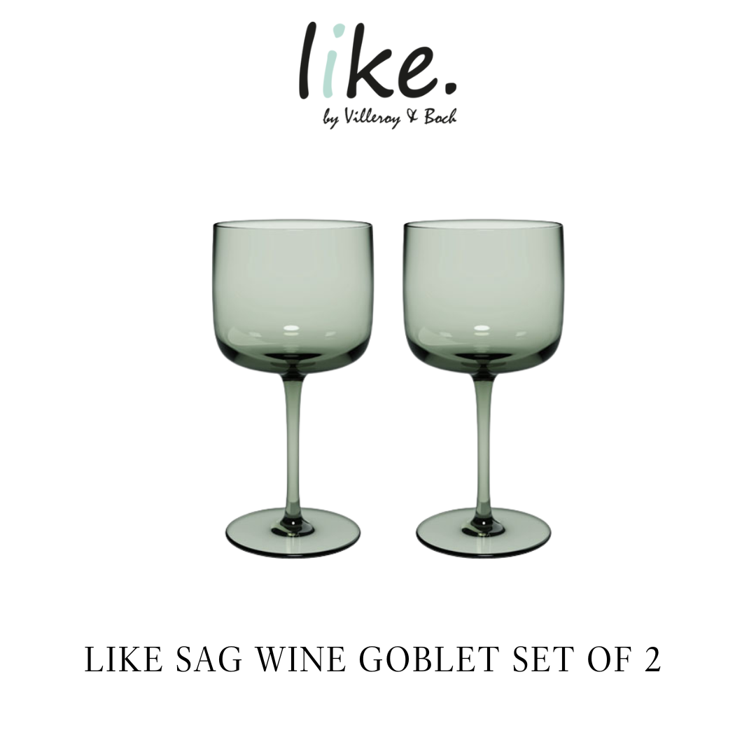 Like Clay Wine Goblet Set of 2