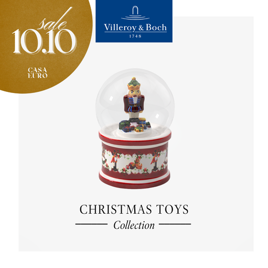 Christmas Toys Snow Globe large, Nutcracker