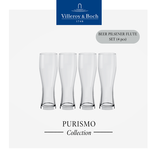 Purismo Wheat beer glass, x4