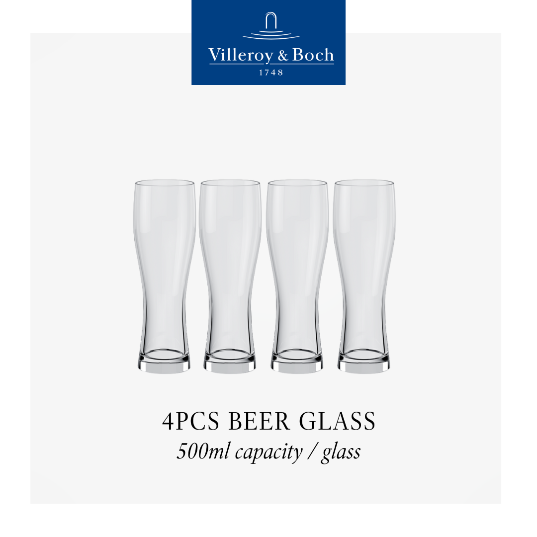 Purismo Wheat beer glass, x4