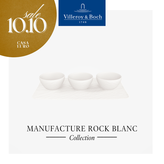 Manufacture Rock Blanc Dipping bowl set 4pcs