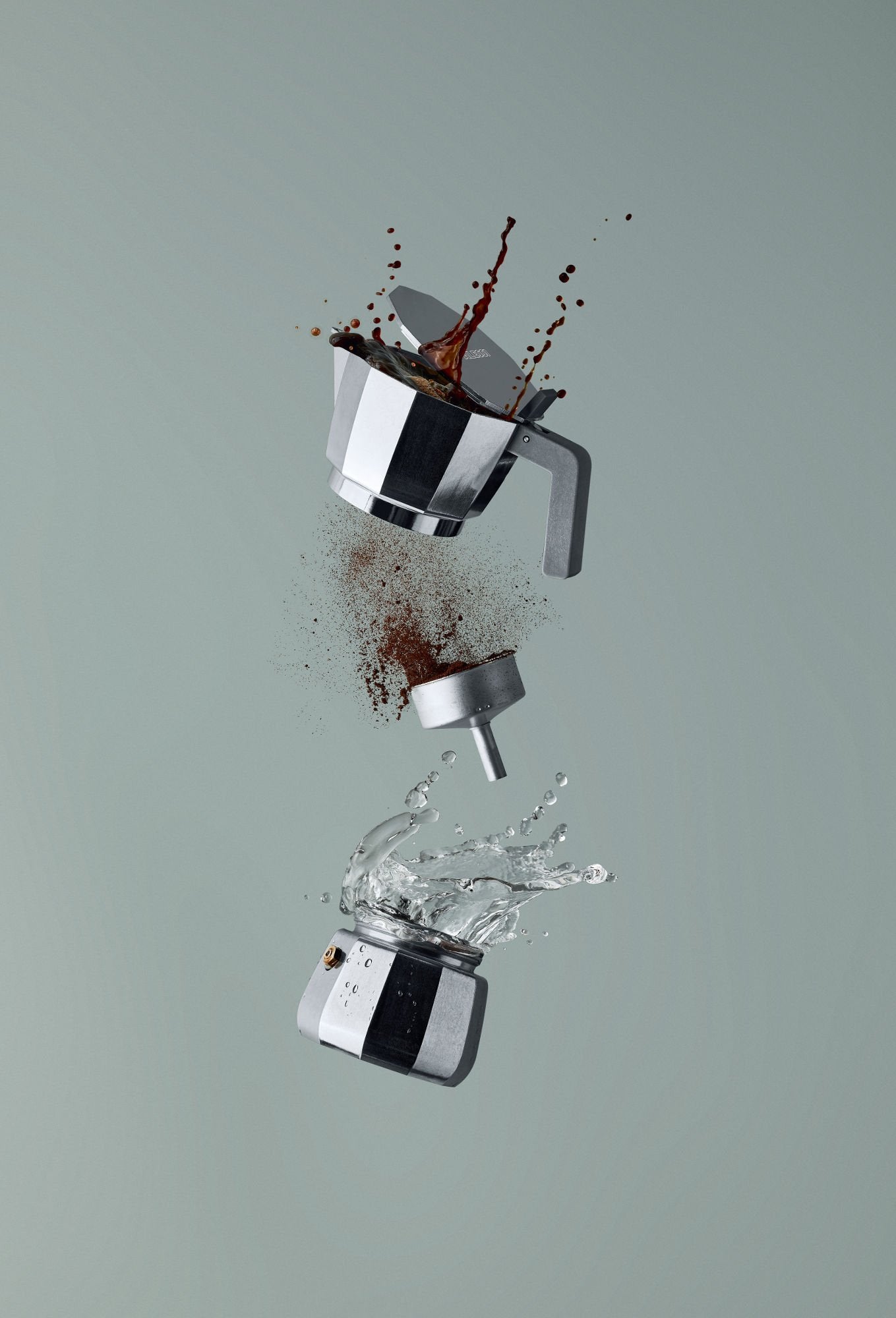 Moka Espresso Coffee Maker, 3 cups