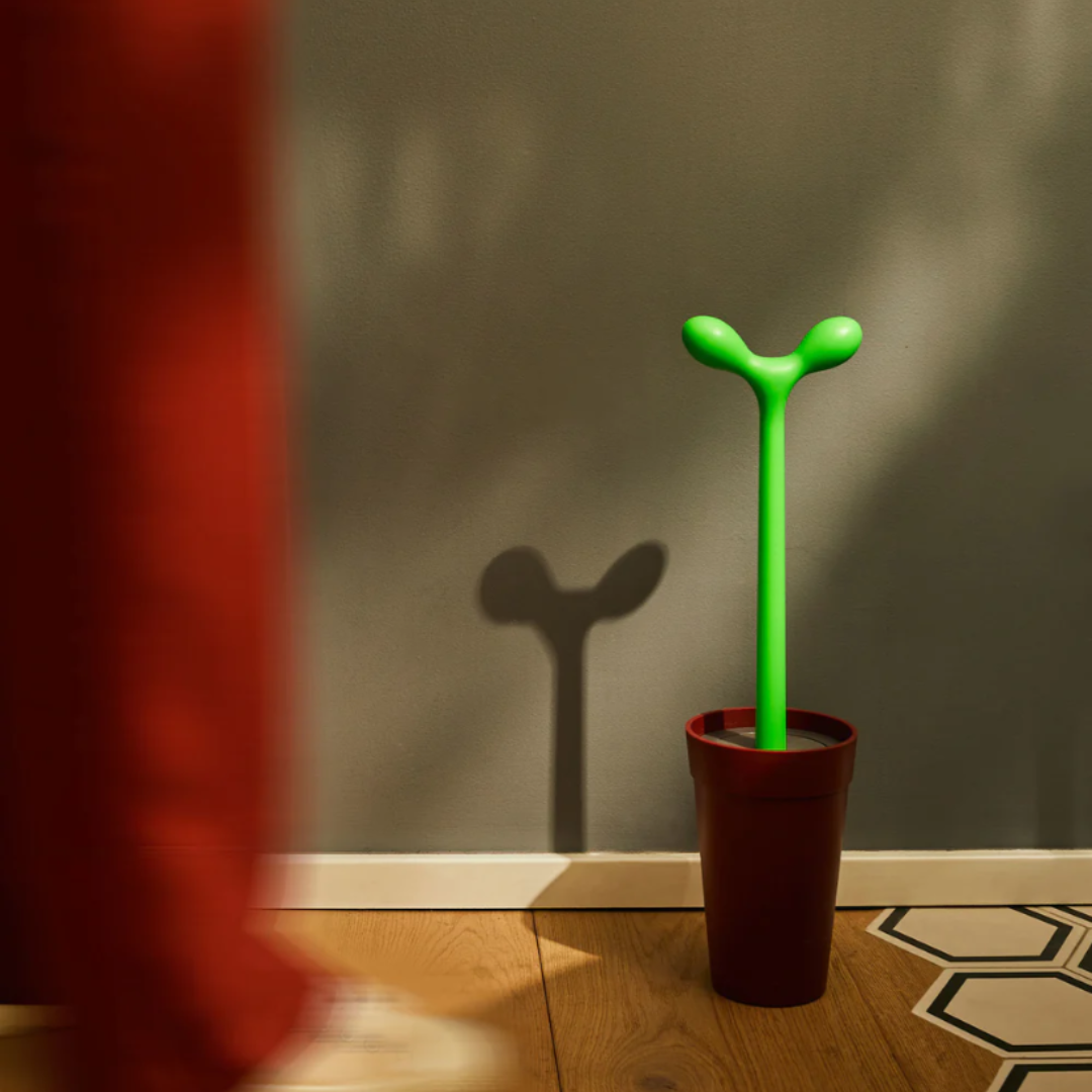 "Merdolino" Toilet Brush, Blue