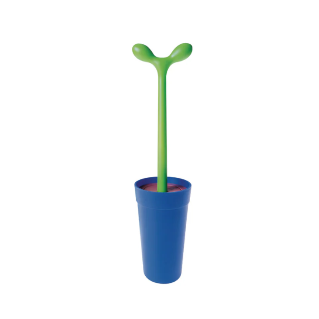 "Merdolino" Toilet Brush, Blue
