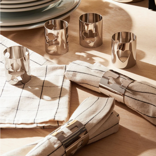 "Girotondo" Napkin Ring, Dog