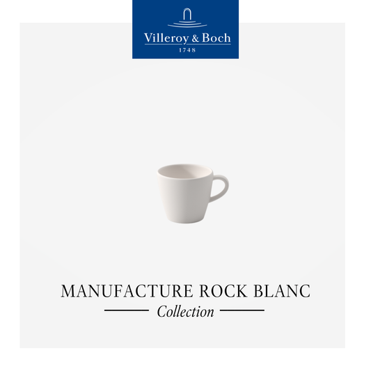 Manufacture Rock Blanc Espresso cup, 0.01l