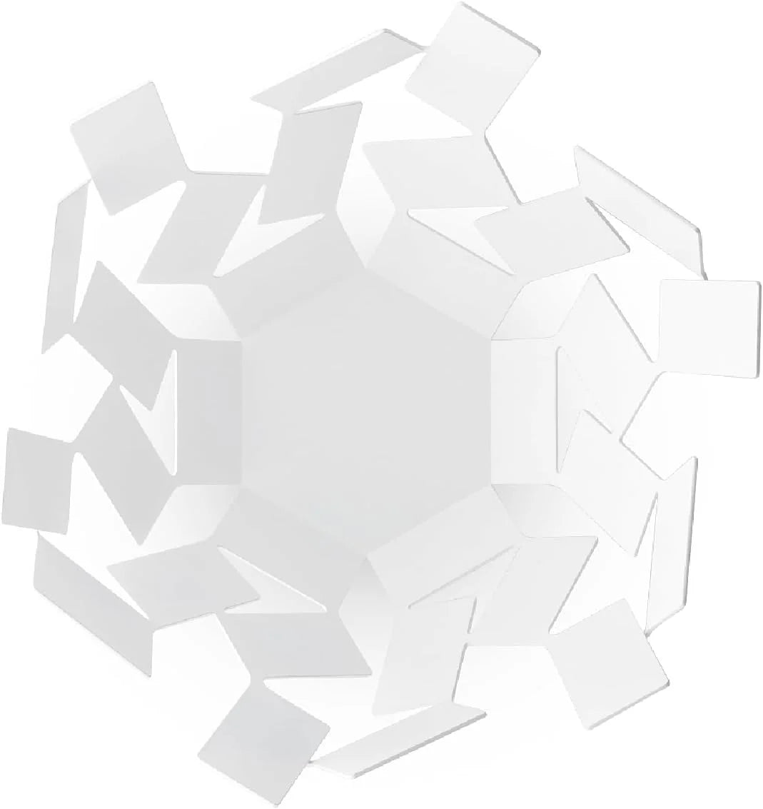 La Stanza dello Scirocco basket, white ivory 27 cm