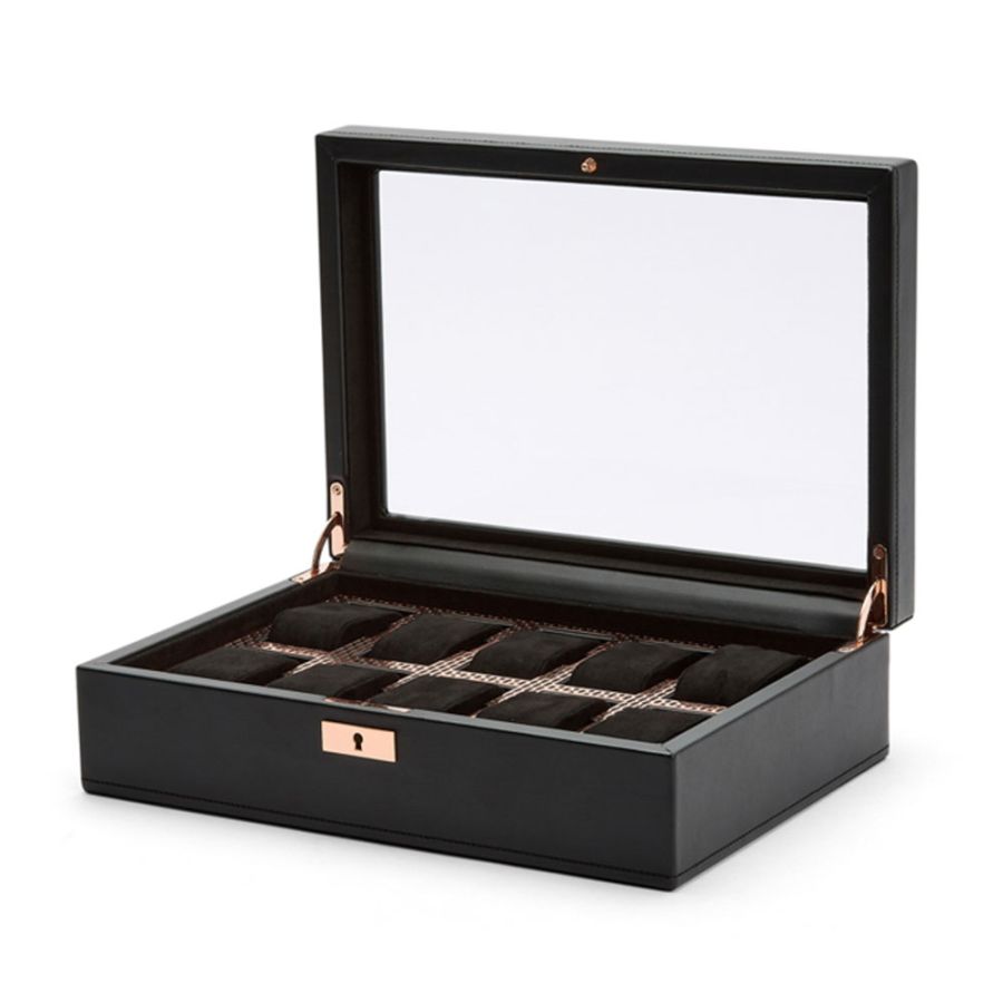 Axis 10 Piece Watch Box, Copper