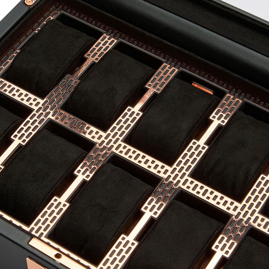 Axis 10 Piece Watch Box, Copper