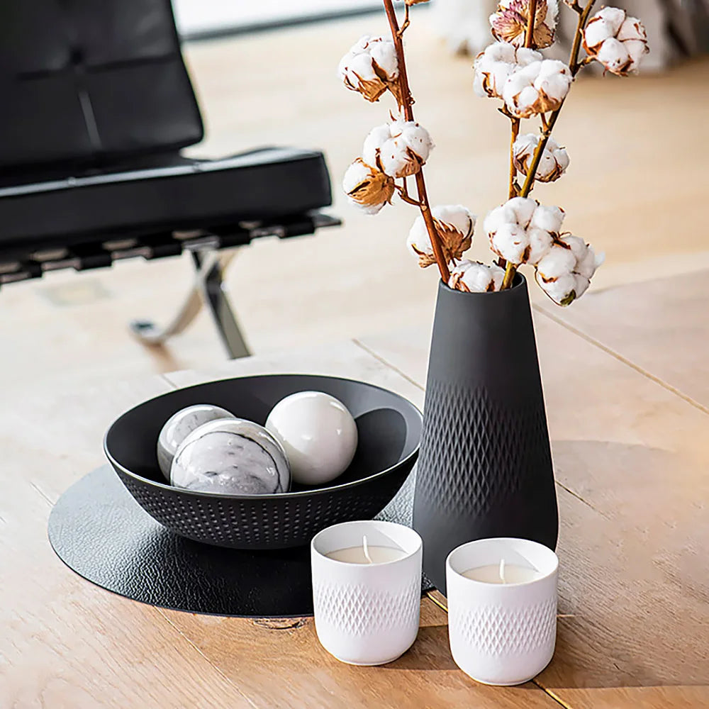 Manufacture Rock Blanc Decorative fruit bowl