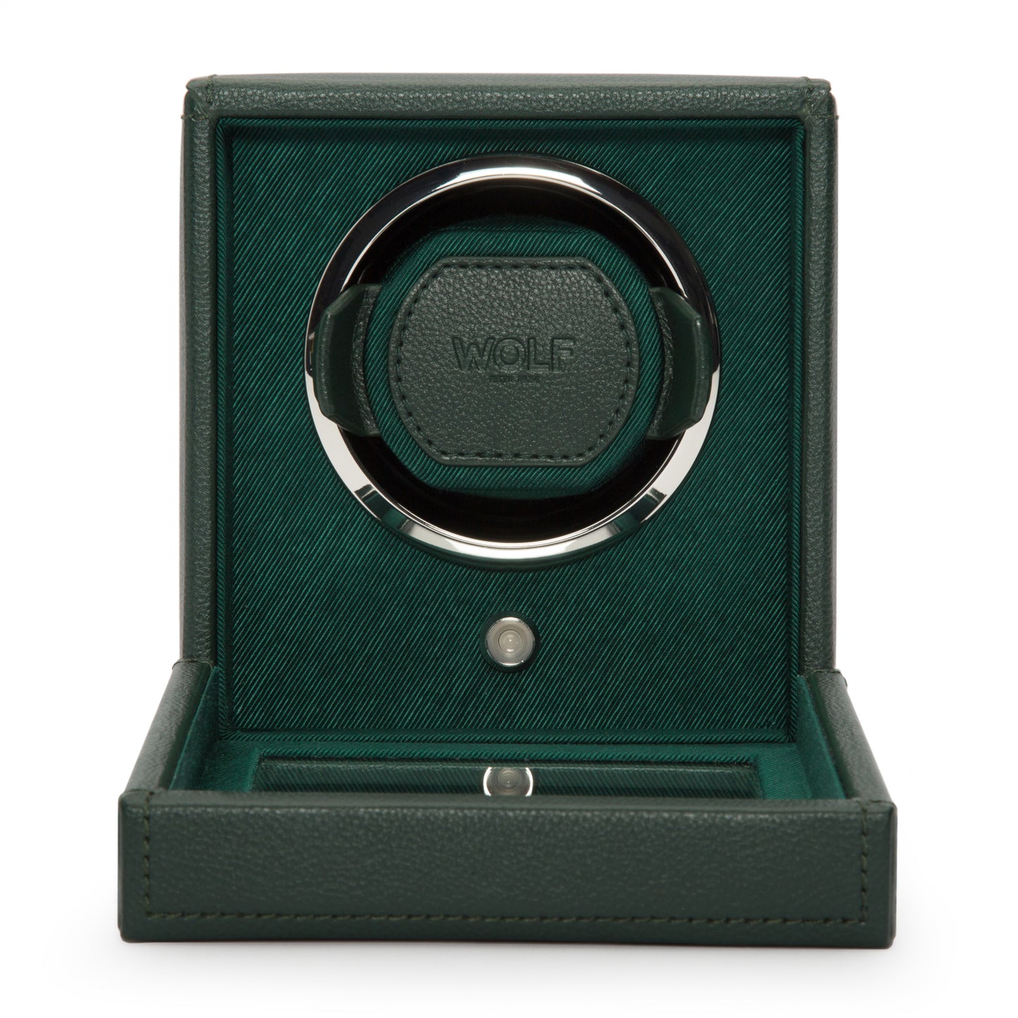 Cub Single Watch Winder with Cover, Green